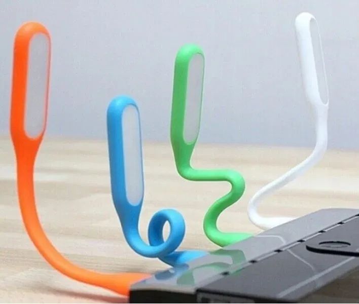 USB лампа для ноутбука повербанка Ліхтарик гнучкий Оригінал гнучкий ліхтарик usb фото
